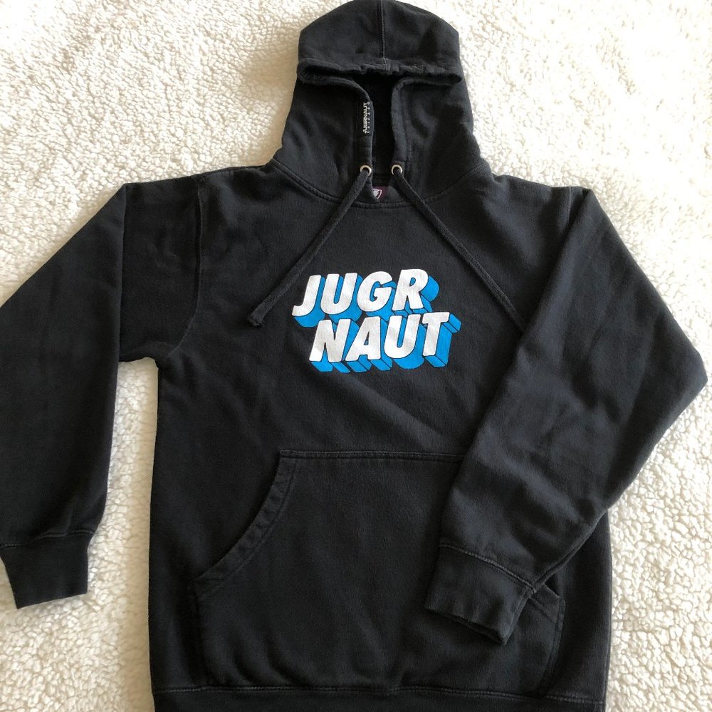 Jugrnaut Chicago Black Logo Hoodie